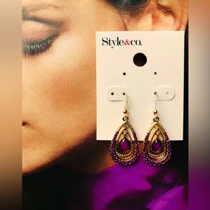 Style & co. Tassel Earrings 💜